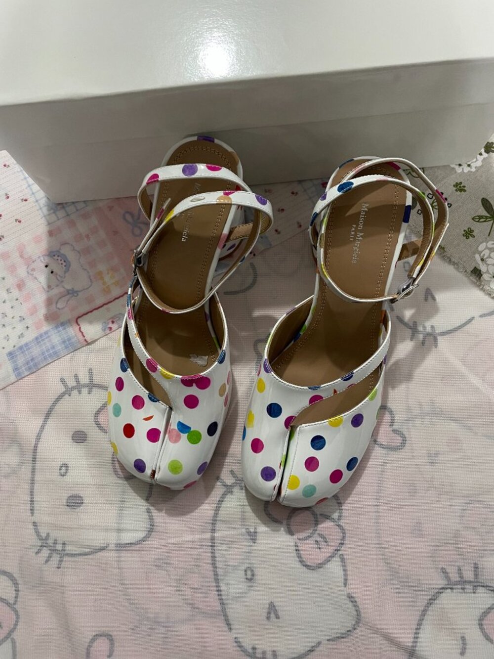 Maison Martin Margiela Polka-Dot Tabi Sandals